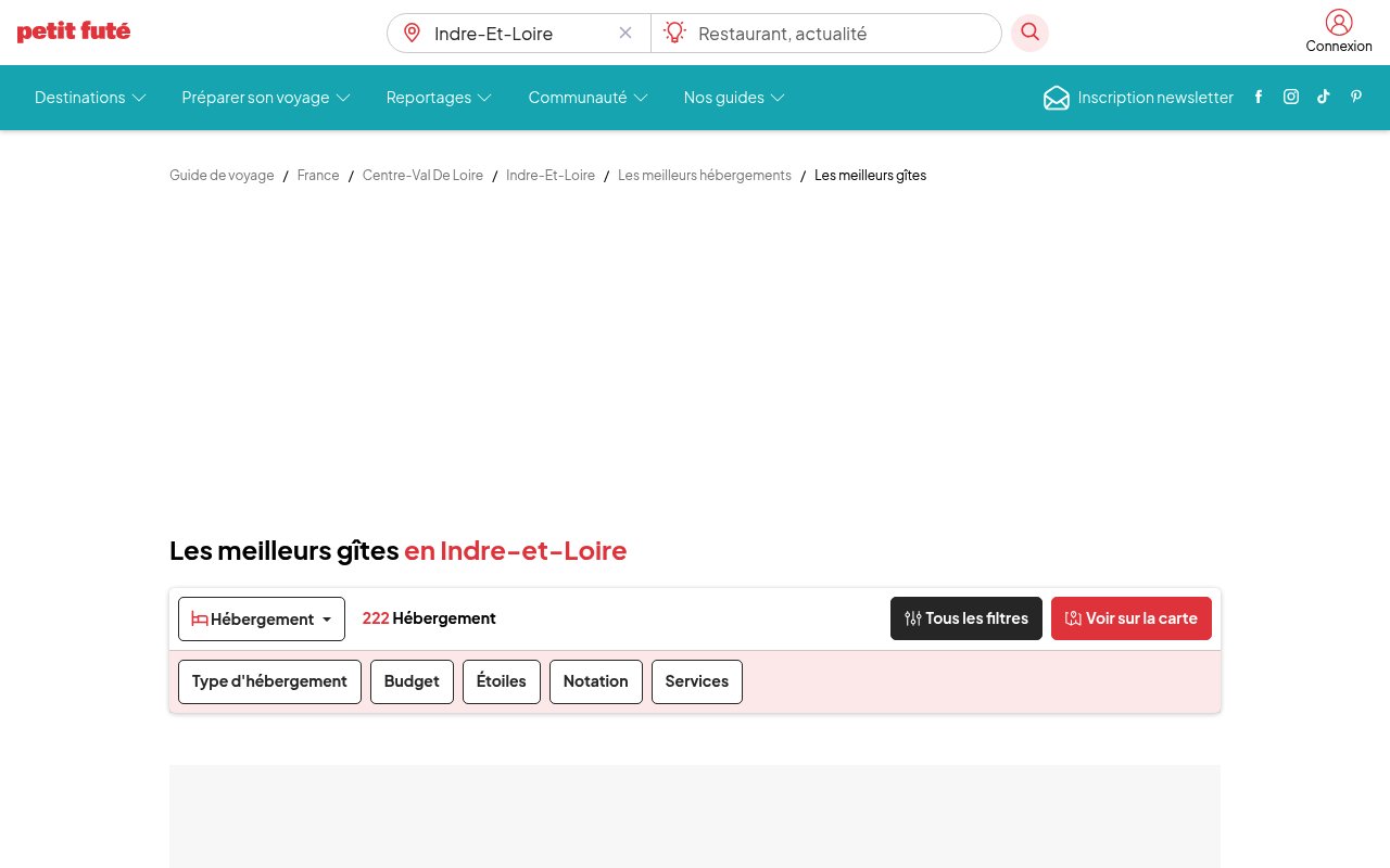 Apercu du site Petit Futé