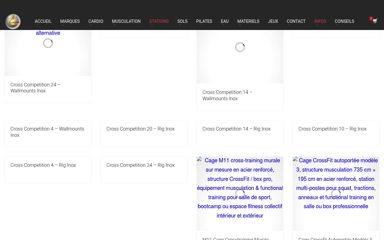 Apercu du site Light In Fitness