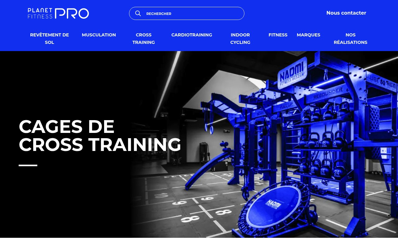 Apercu du site Planet Fitness PRO