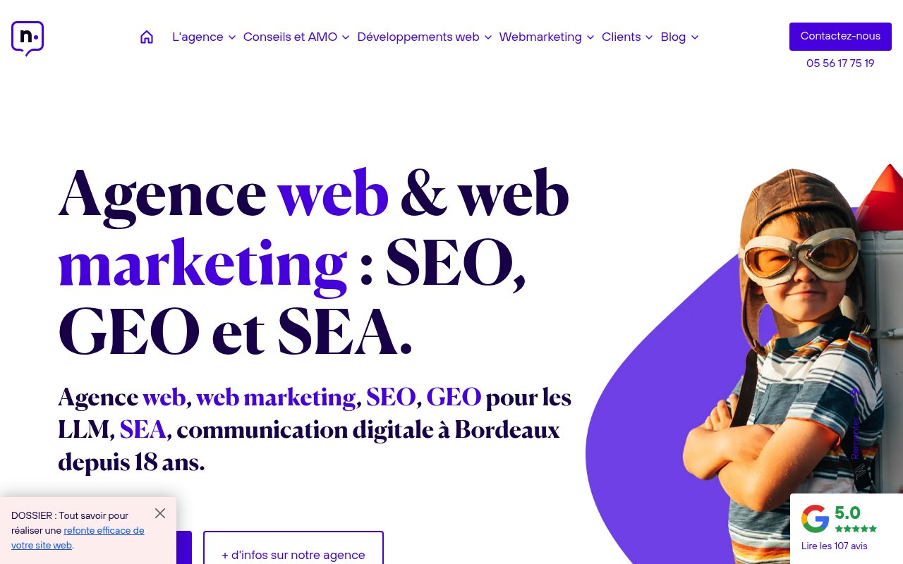 Apercu du site Natural-net