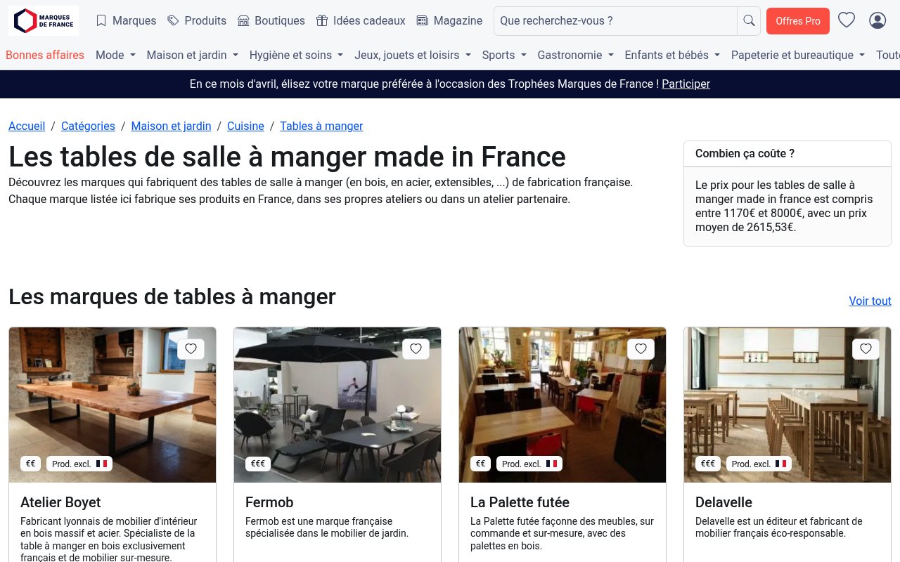 Apercu du site Atelier Boyet