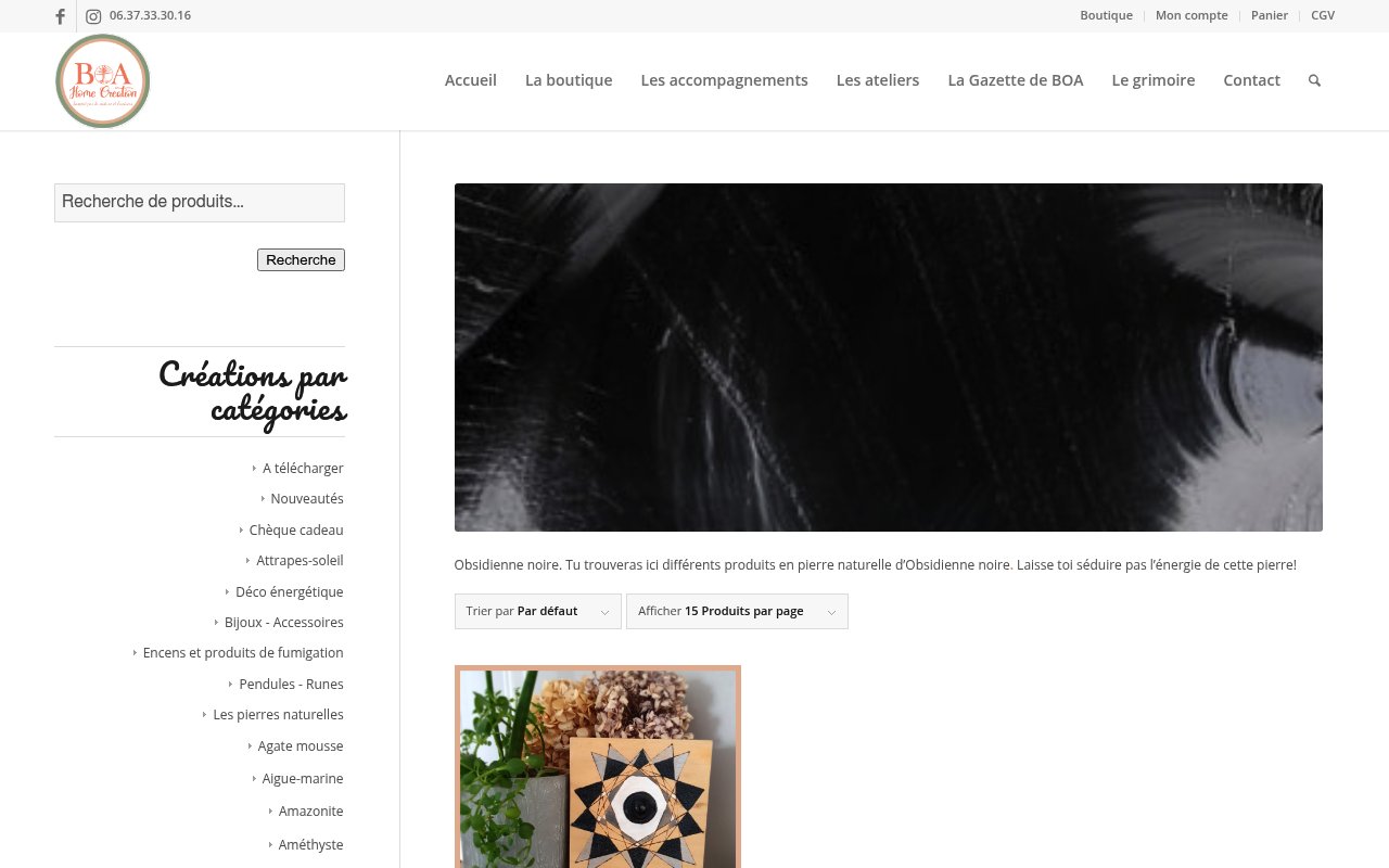 Apercu du site BOA Home Creation