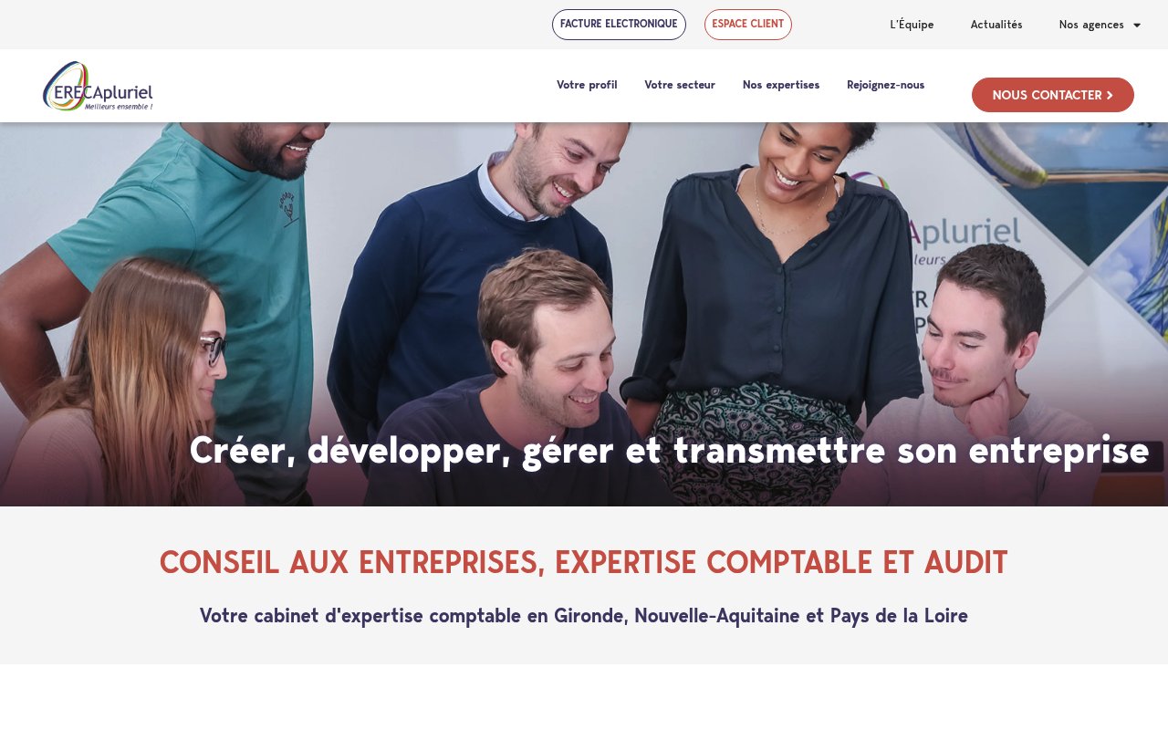 Apercu du site ERECApluriel