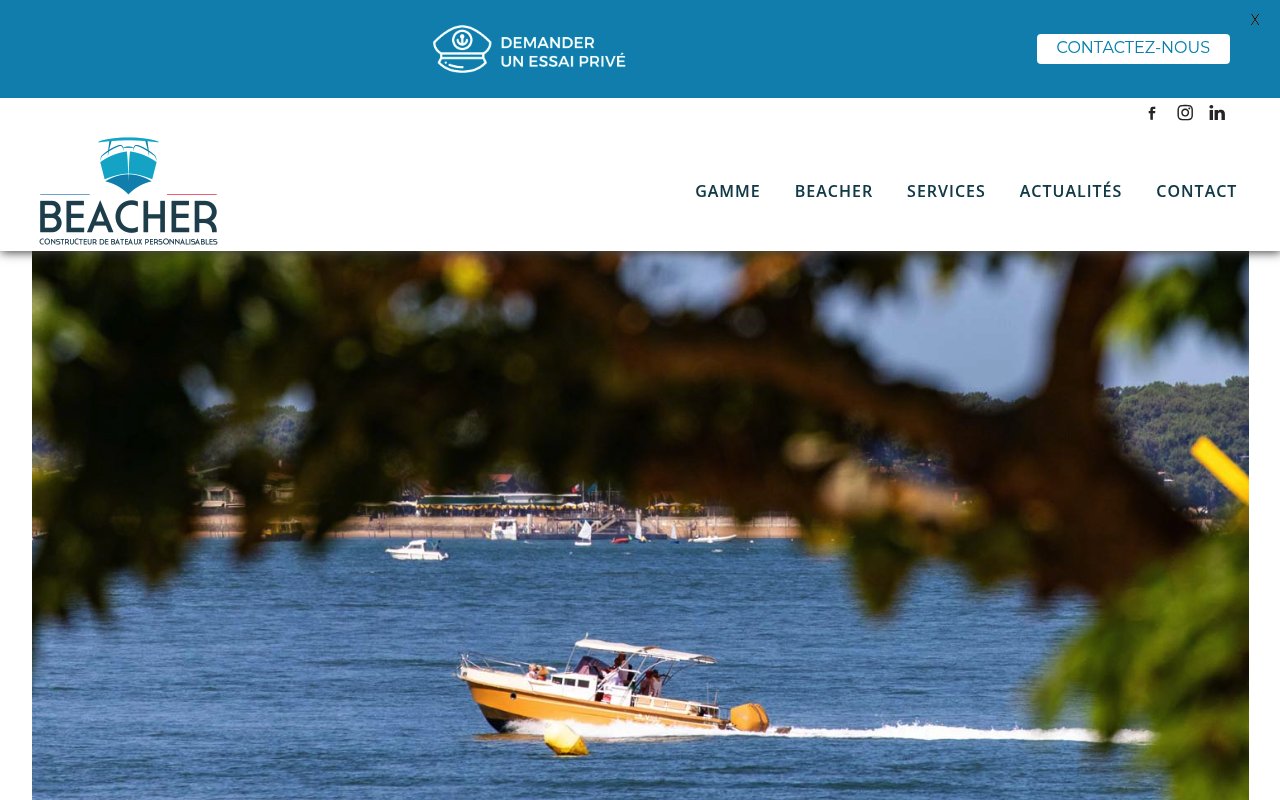 Apercu du site Beacher Nautique