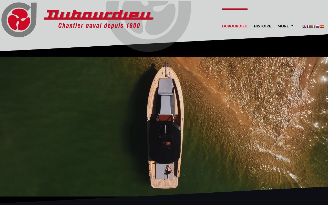 Apercu du site Chantier Naval Dubourdieu