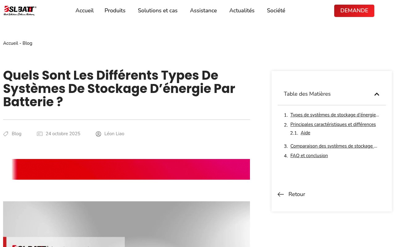 Apercu du site BSLBATT