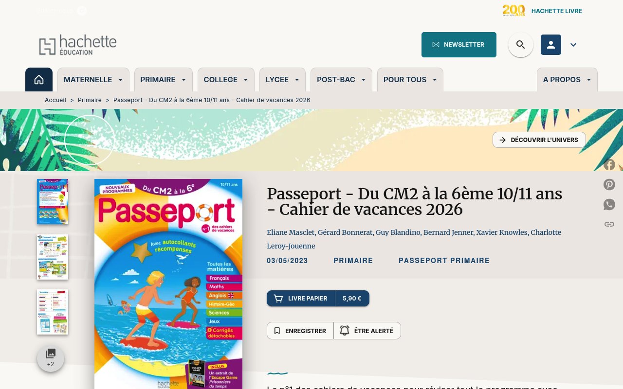 Apercu du site Passeport