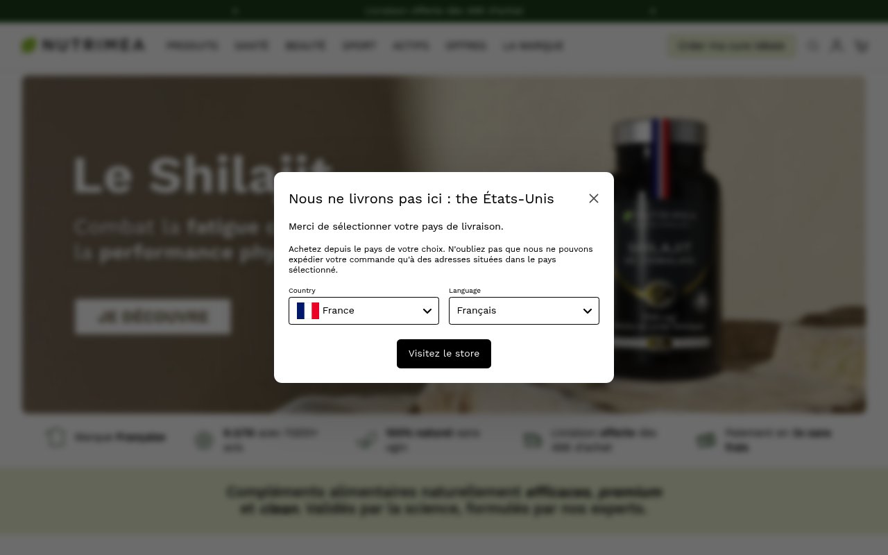 Apercu du site Nutrimea