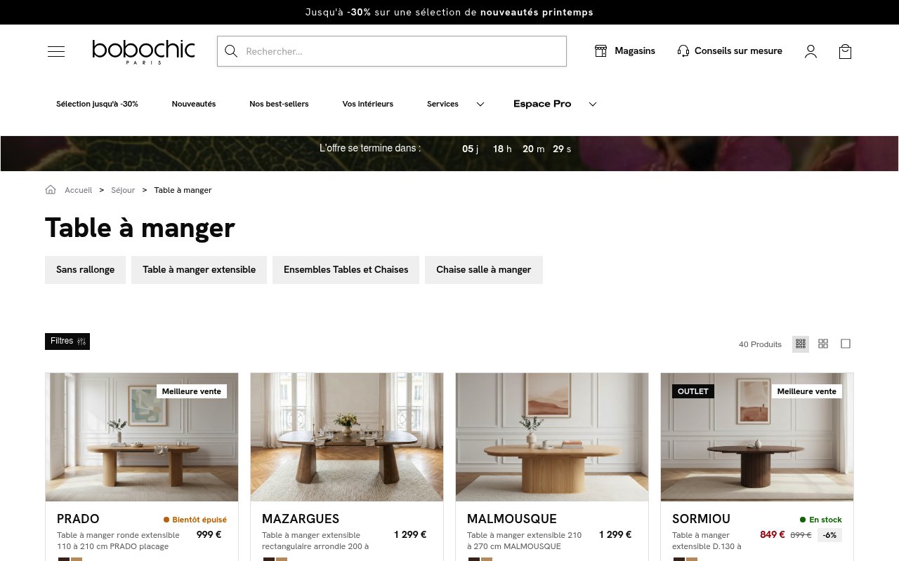 Apercu du site Bobochic
