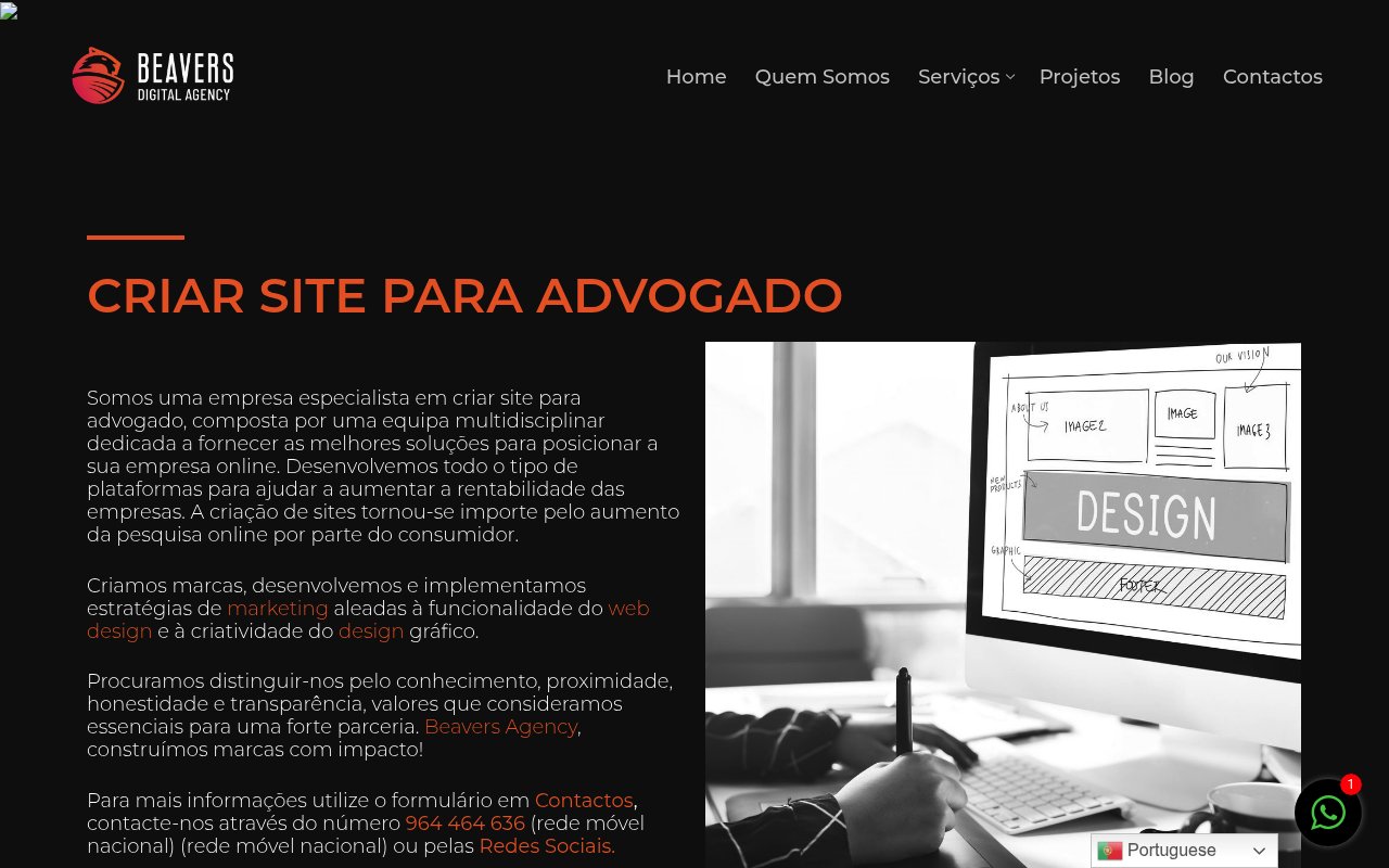 Apercu du site Beavers Agency
