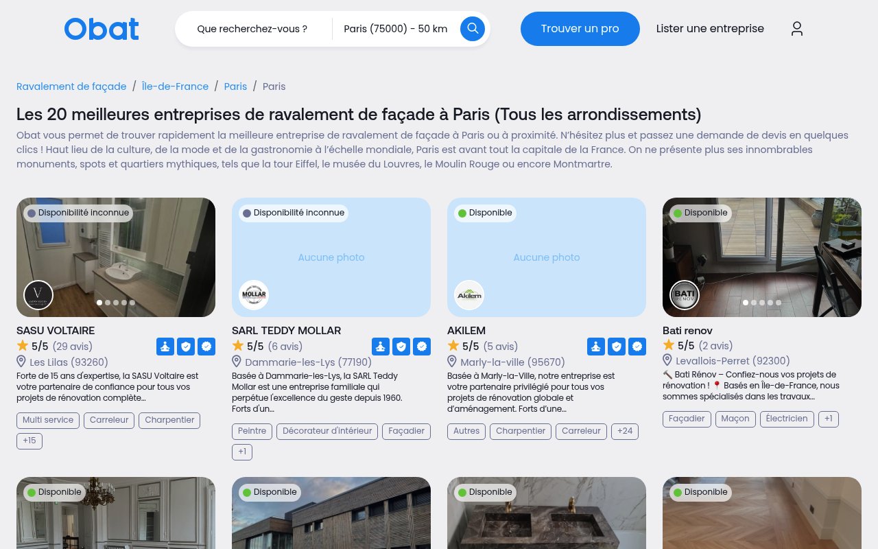 Apercu du site KOPTES SARL