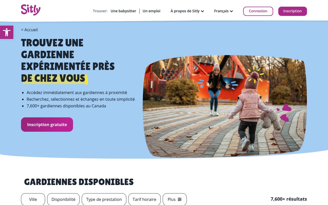 Apercu du site Sitly