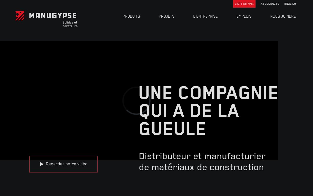 Apercu du site Manugypse