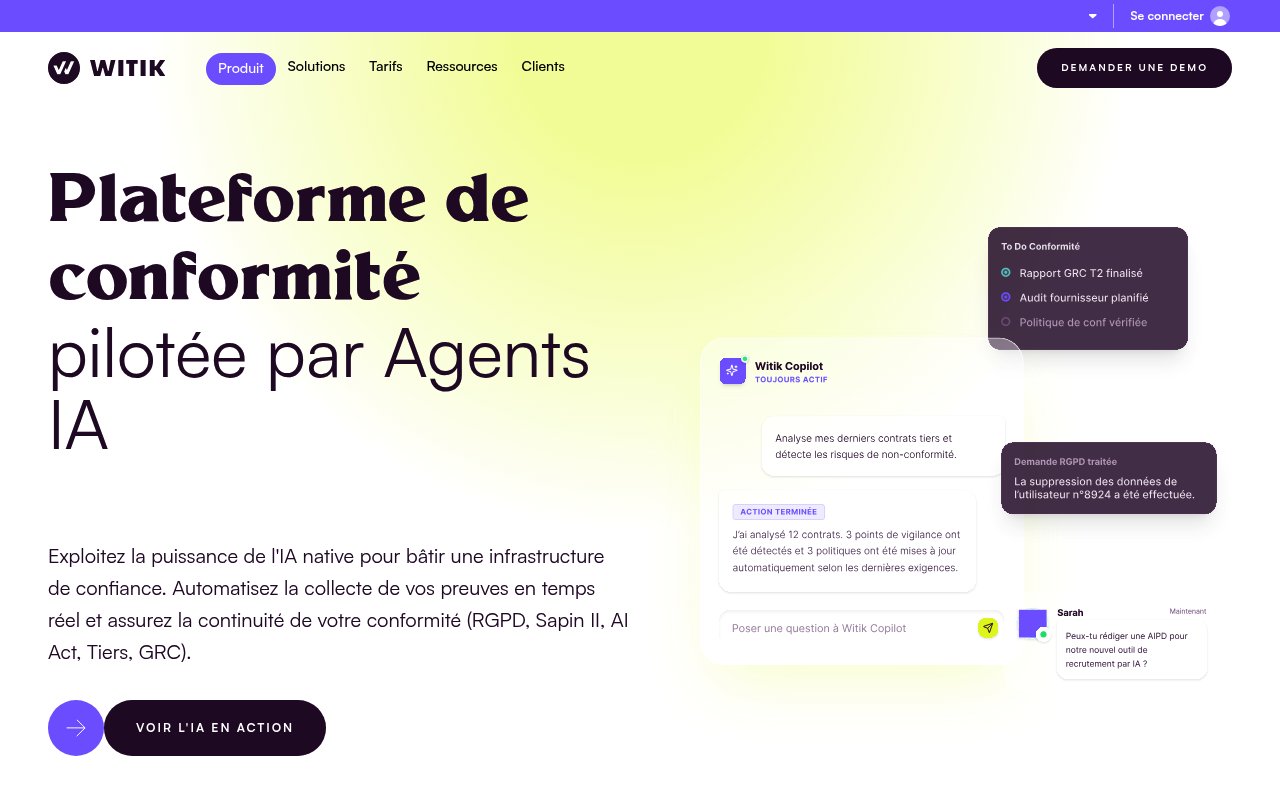 Apercu du site Witik