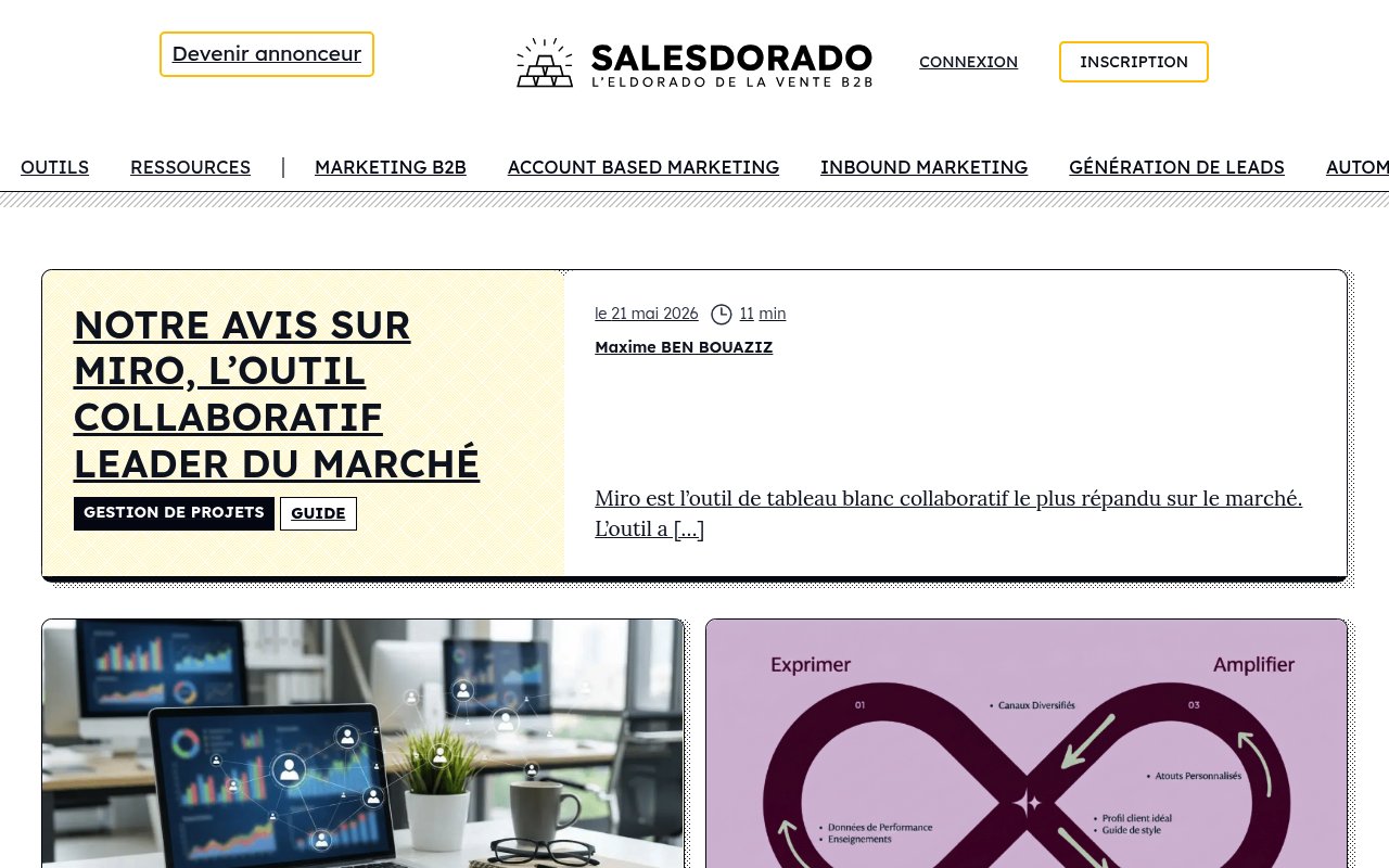 Apercu du site Salesdorado