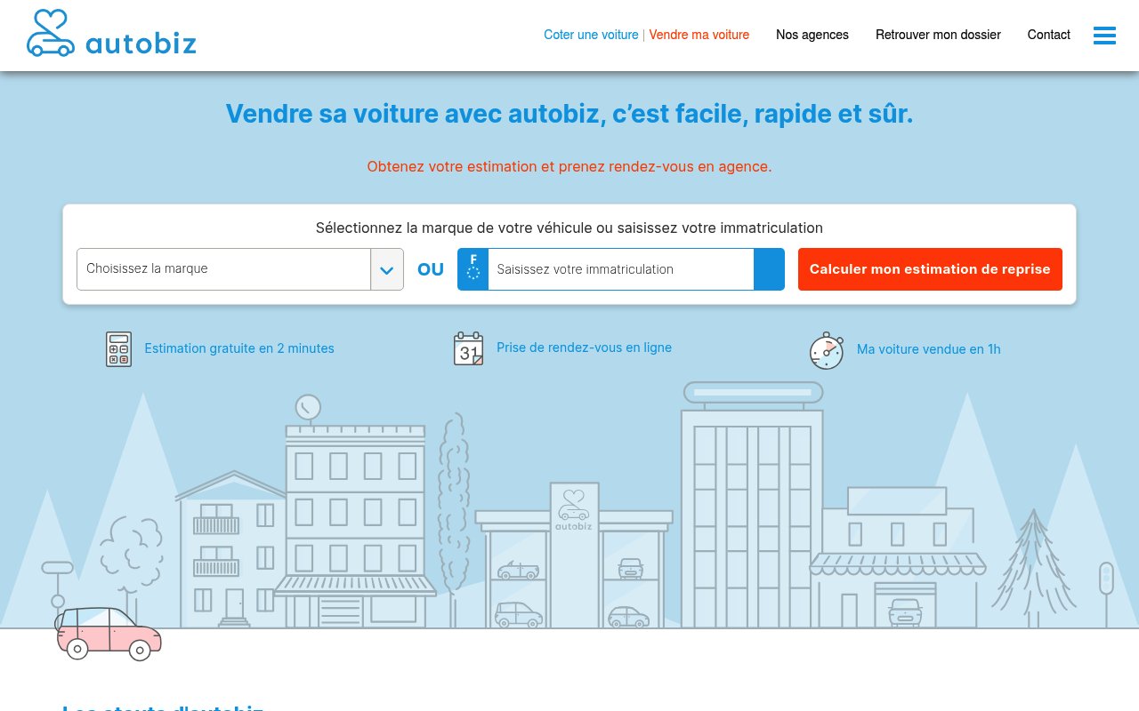 Apercu du site autobiz