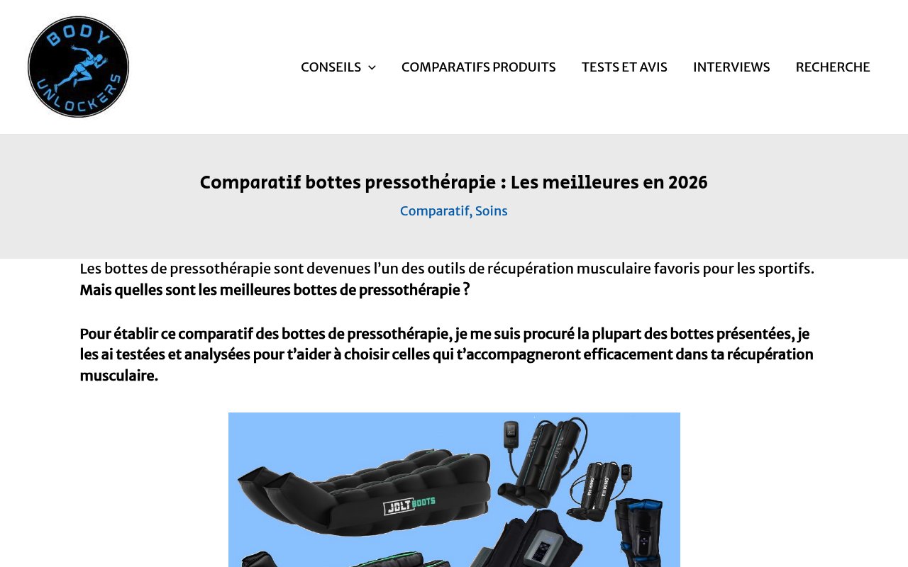 Apercu du site Body Unlockers