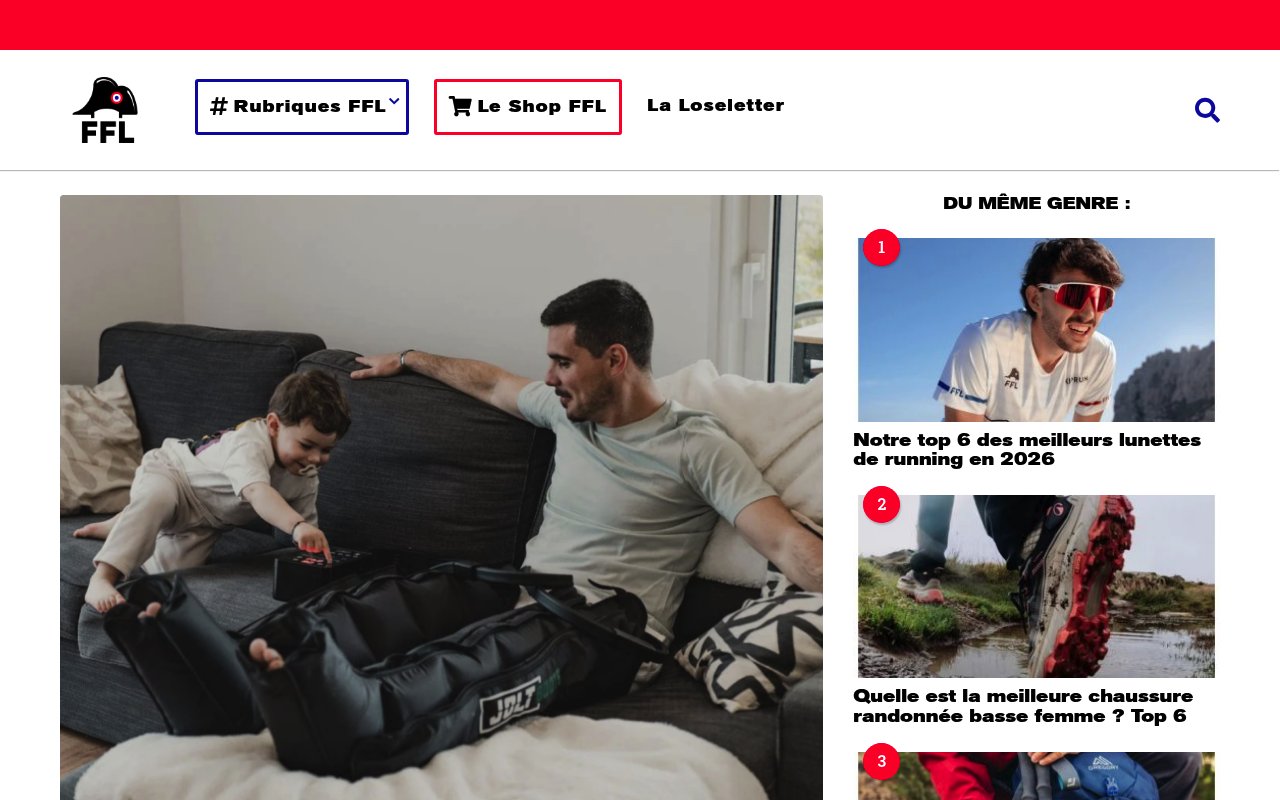 Apercu du site FFL