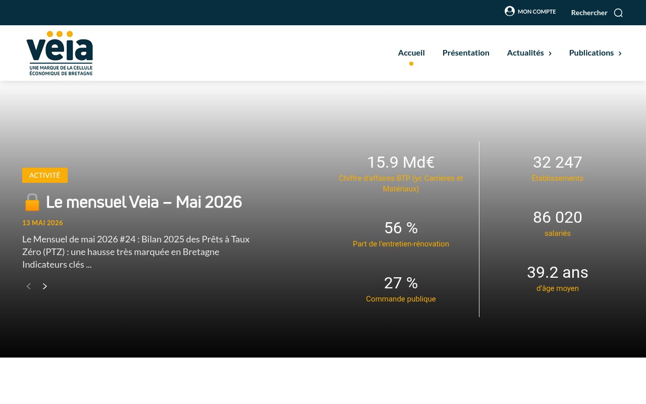 Apercu du site Institut VEIA