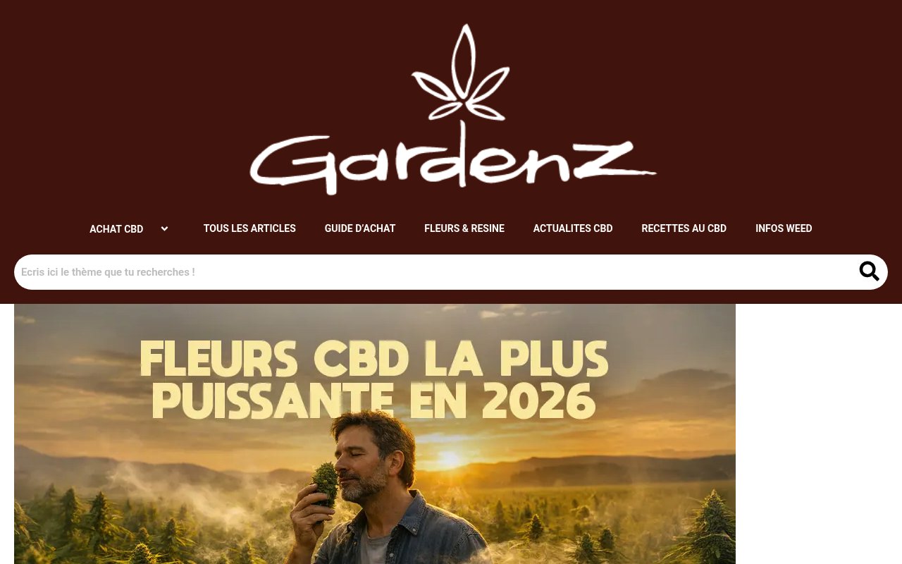 Apercu du site Gardenz