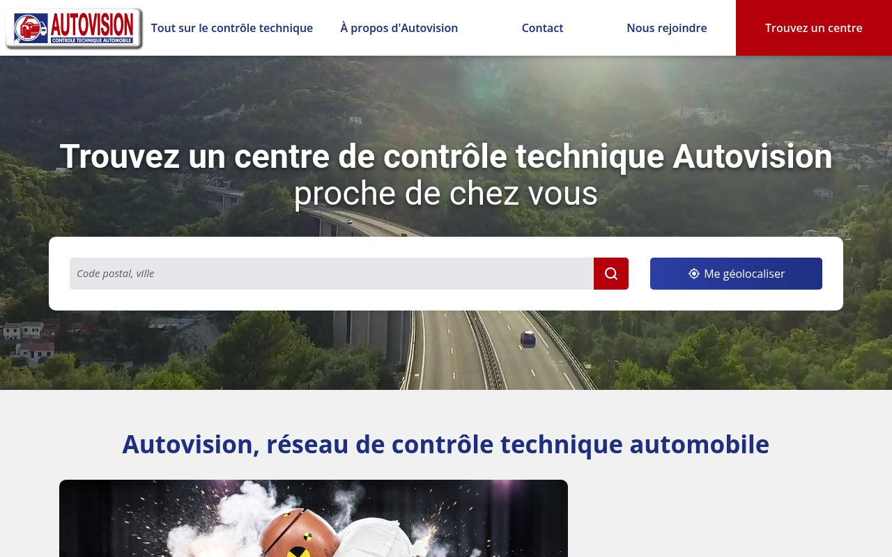 Apercu du site Autovision