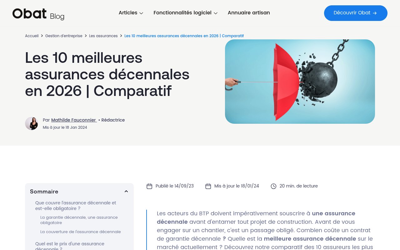 Apercu du site Obat