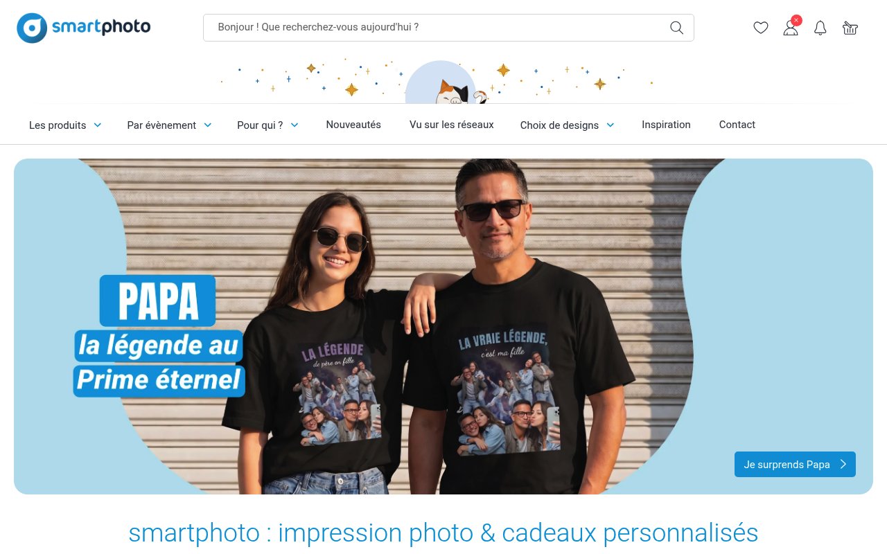 Apercu du site Smartphoto