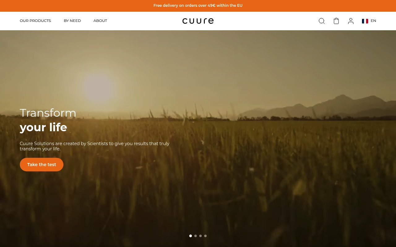 Apercu du site Cuure