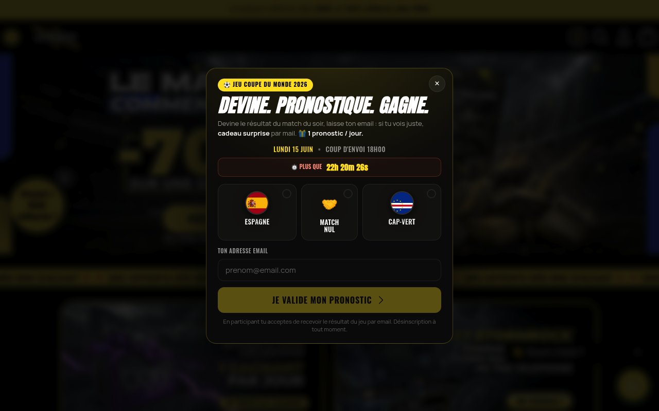 Apercu du site Stormrock