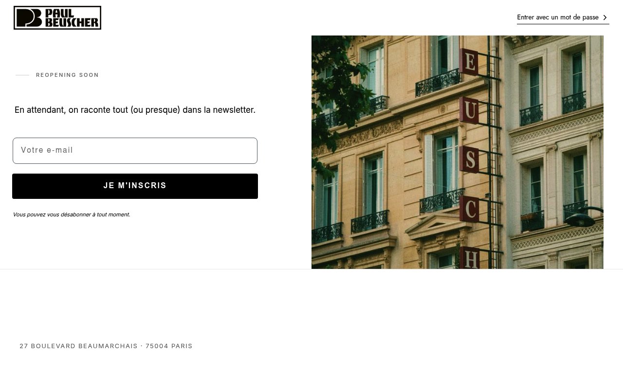 Apercu du site Paul Beuscher