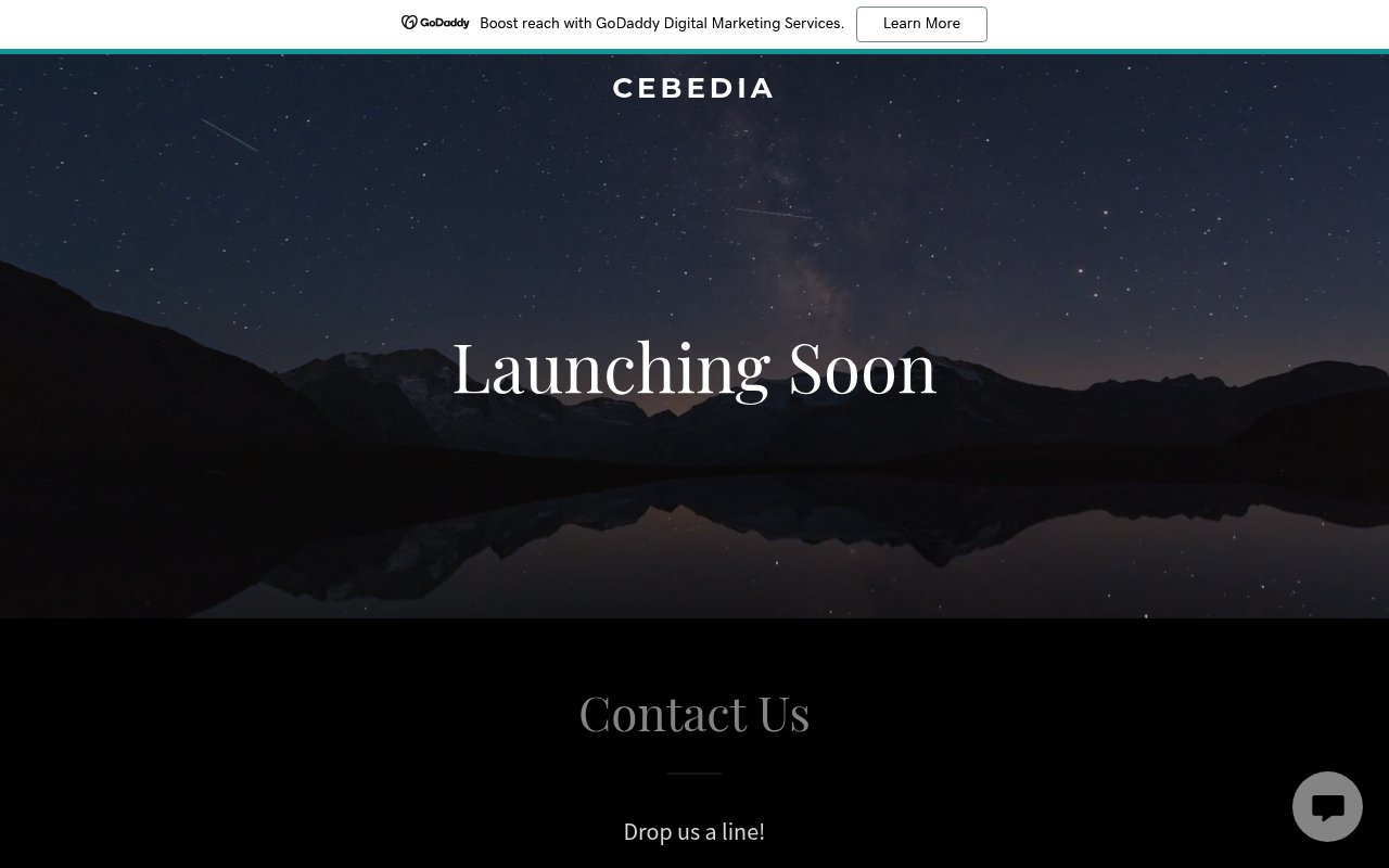 Aperçu du site Cebedia