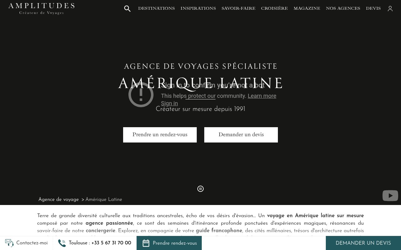 Apercu du site Amplitudes