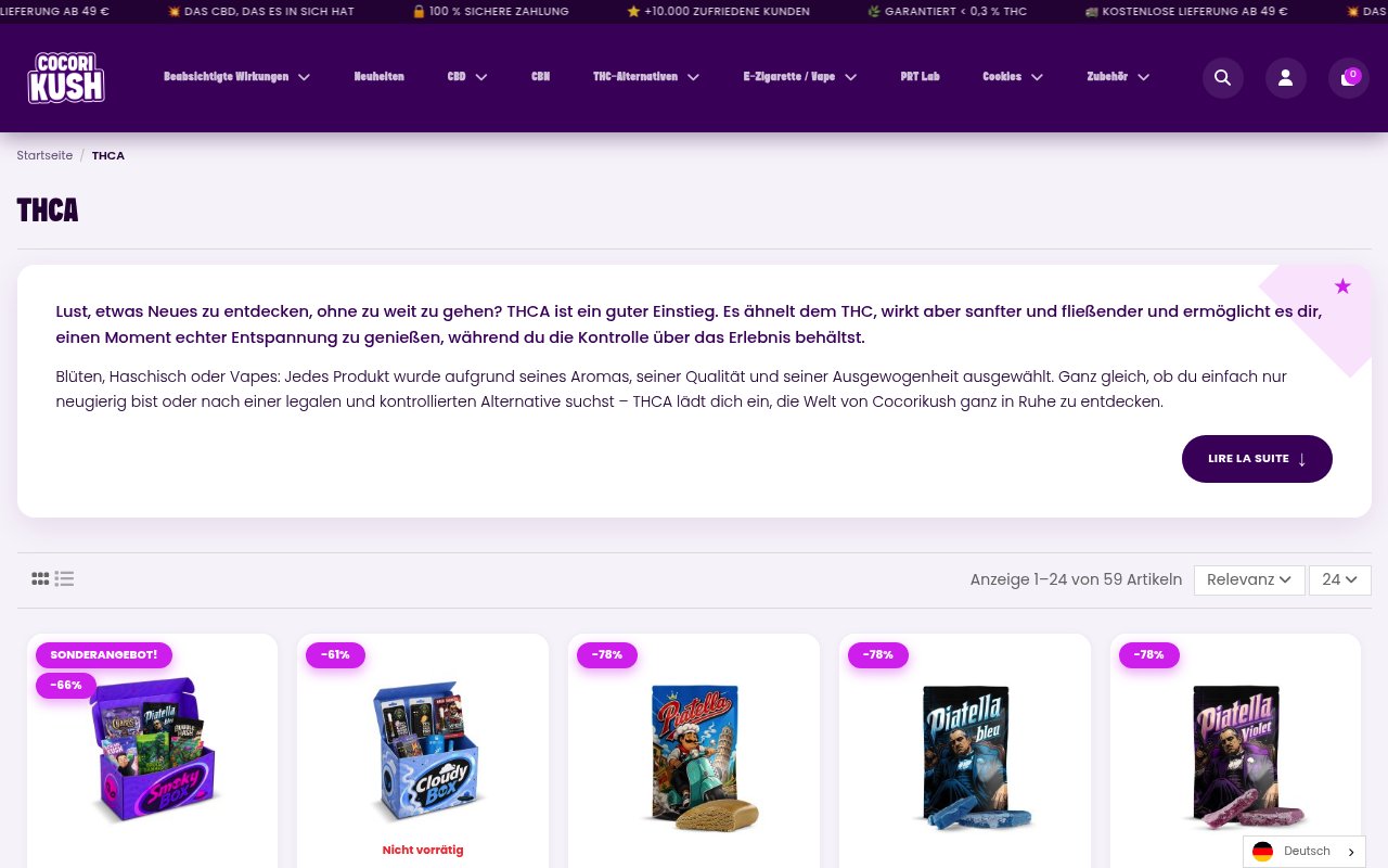 Apercu du site Cocorikush