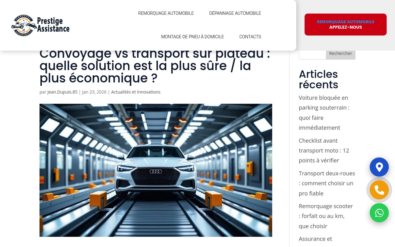 Apercu du site Prestige Transport 34