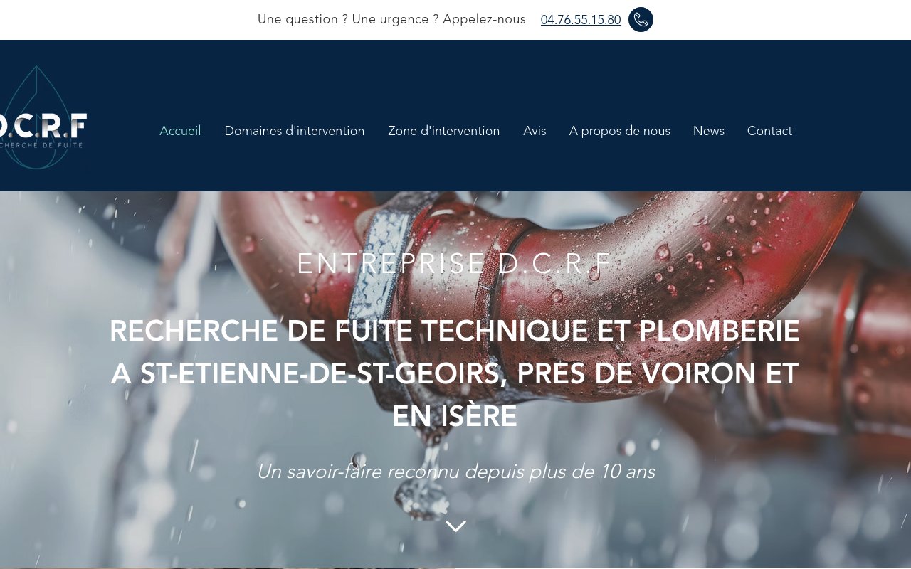 Apercu du site D.C.R.F