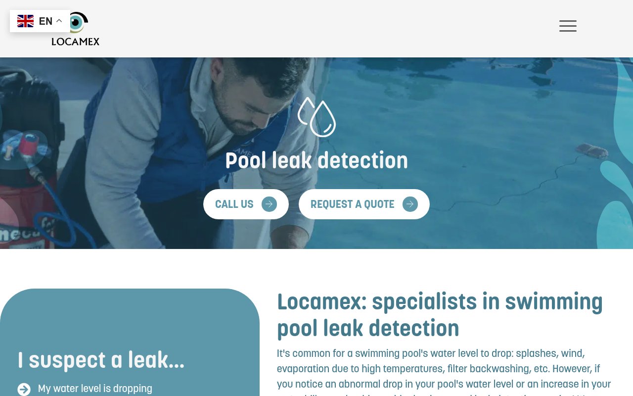 Apercu du site Locamex