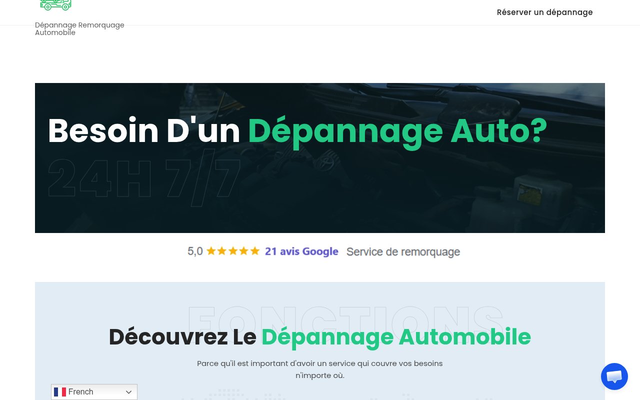 Apercu du site Les Petits Remorqueurs