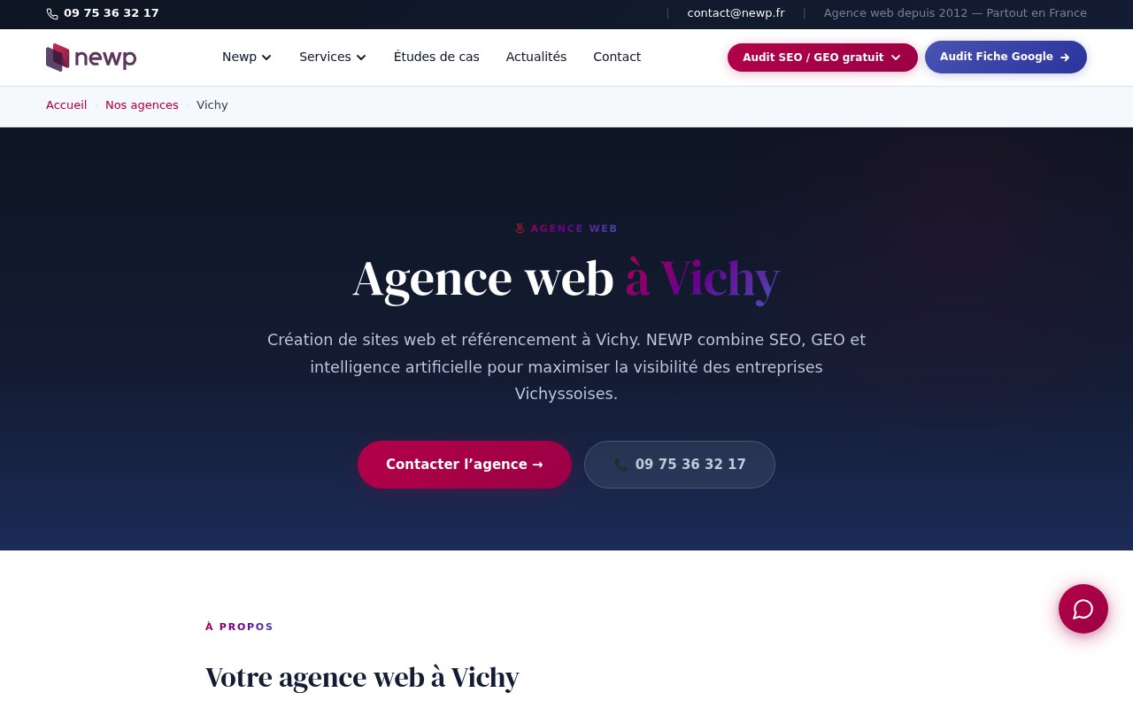 Apercu du site Newp