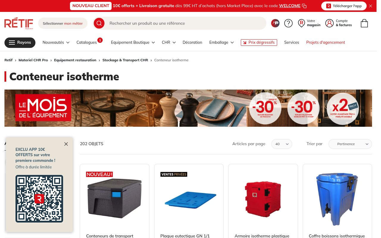 Apercu du site RETIF