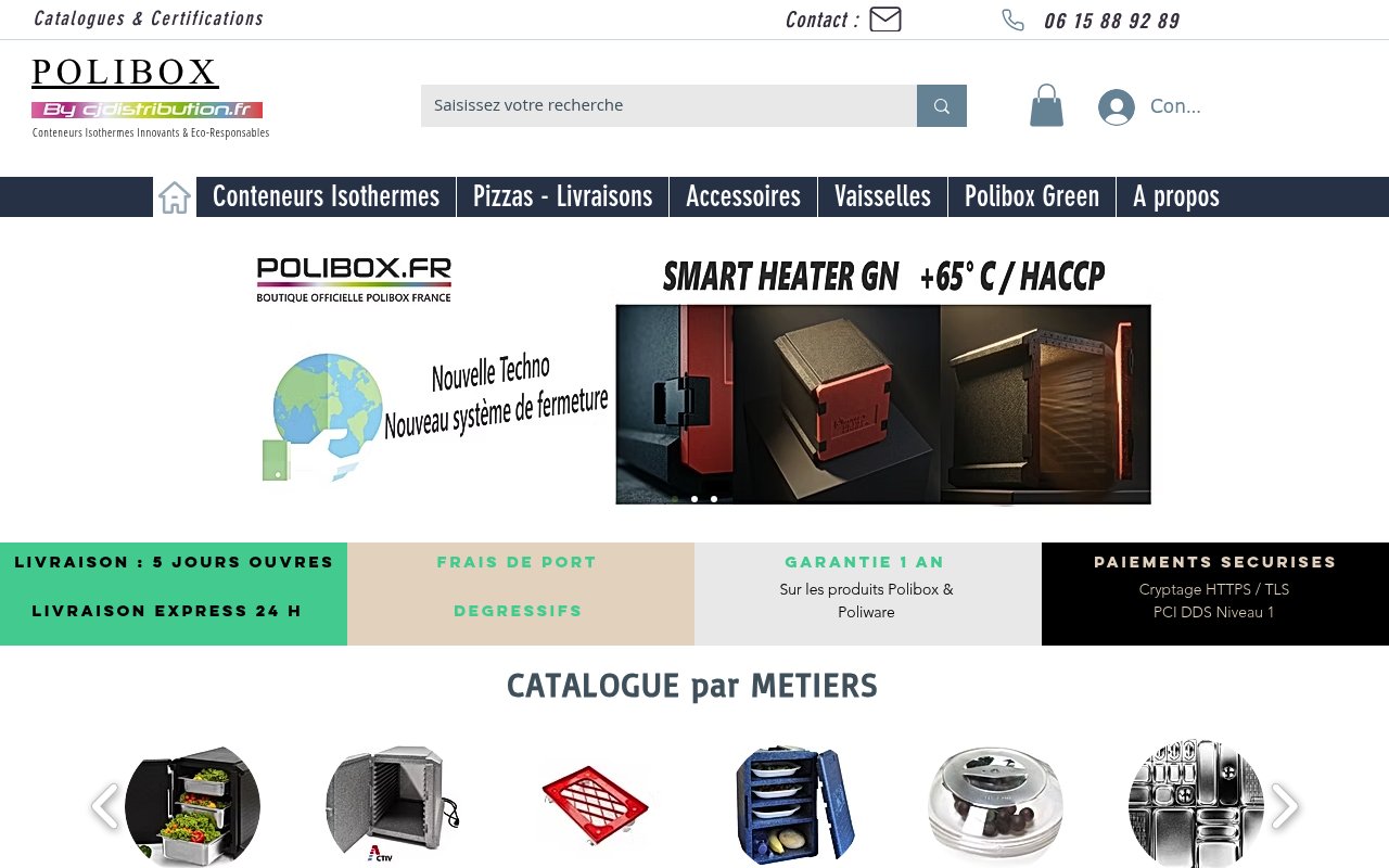 Apercu du site POLIBOX
