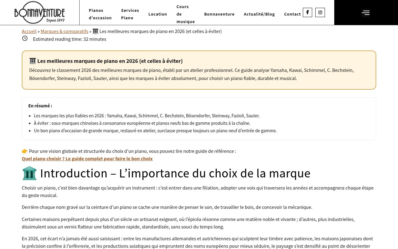 Apercu du site Atelier Bonnaventure