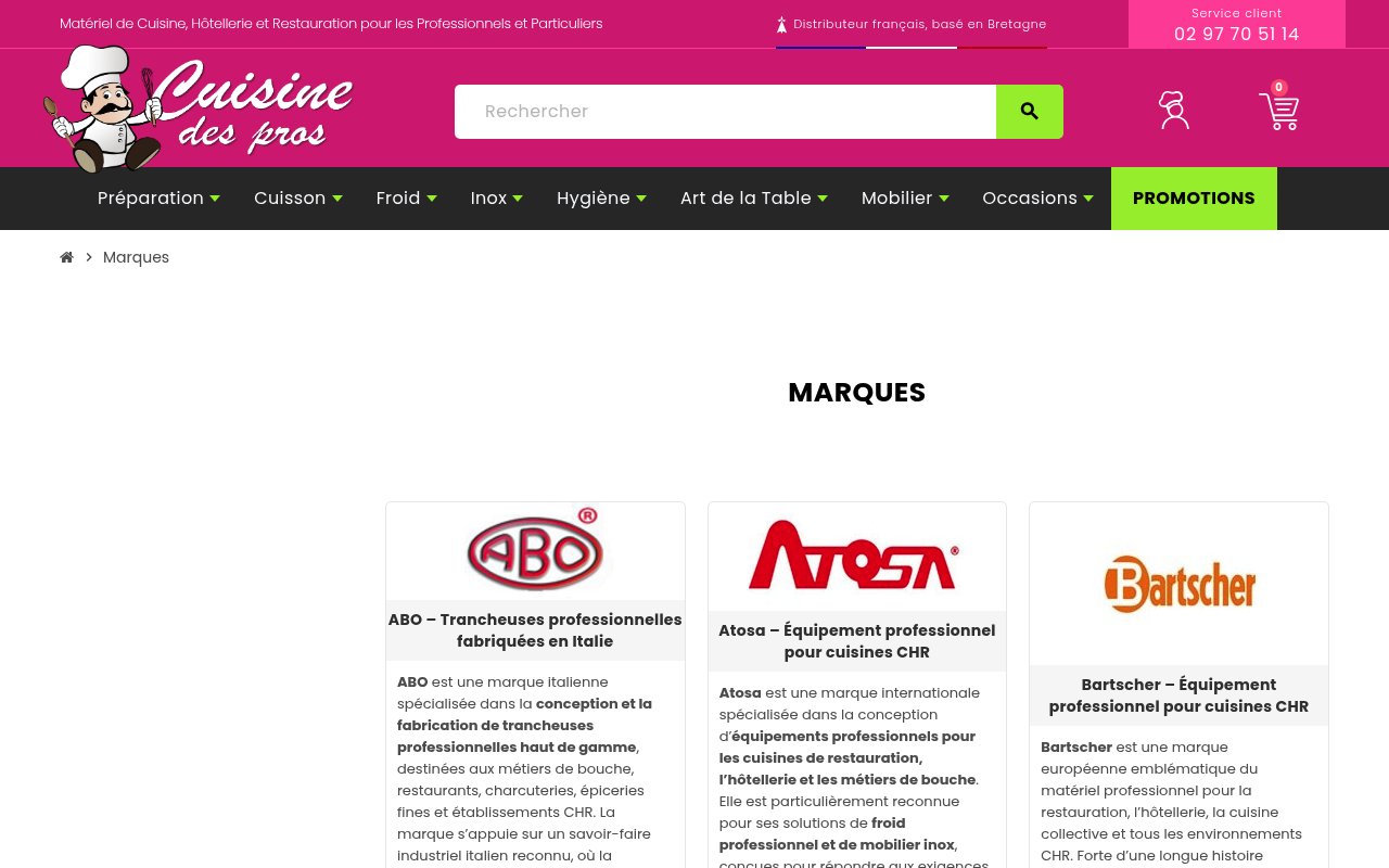 Apercu du site Louis Tellier