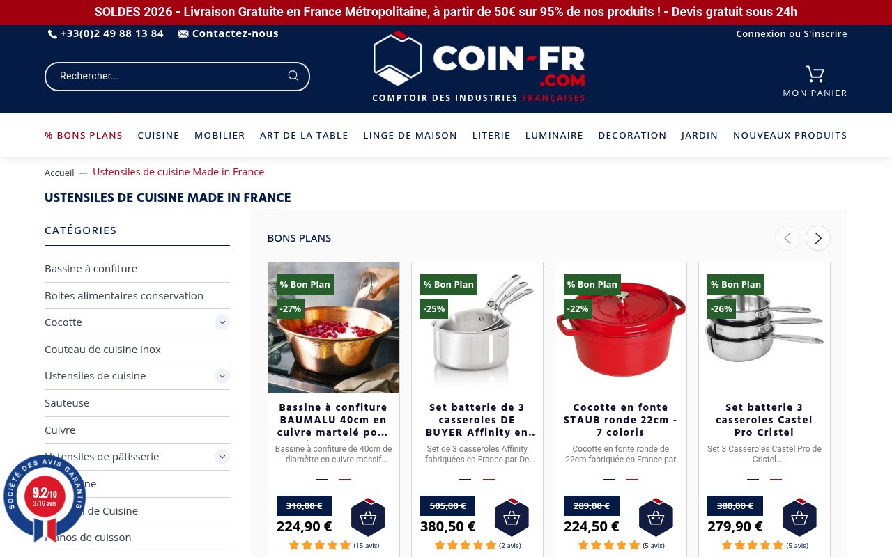 Apercu du site Coin-fr