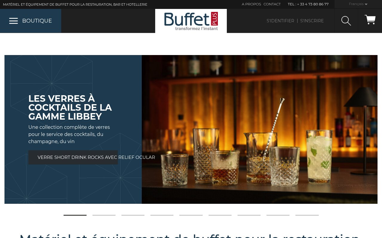 Apercu du site Buffet Plus