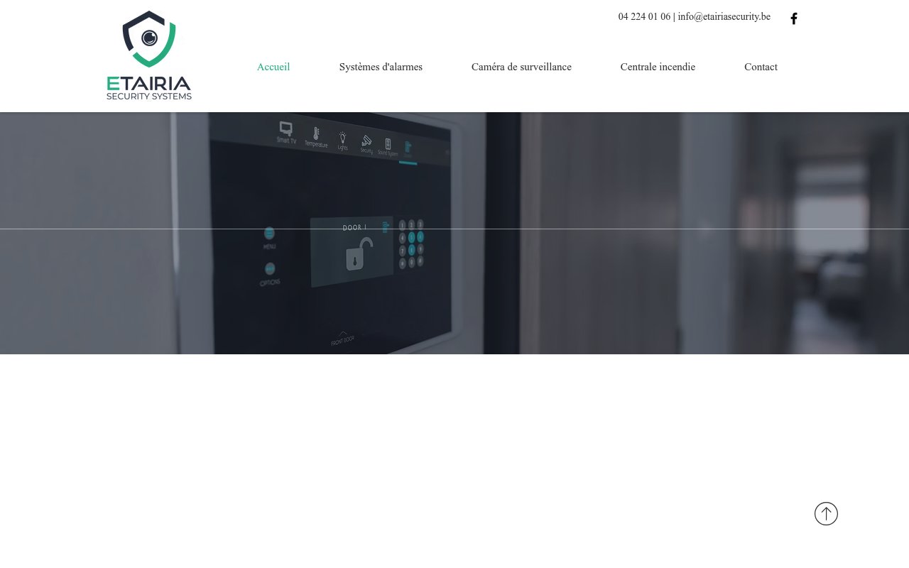 Apercu du site Etairia Security Systems
