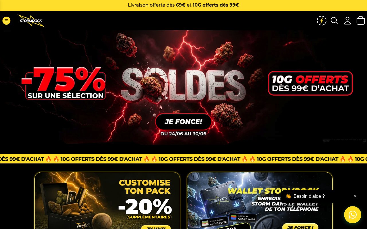 Apercu du site Stormrock