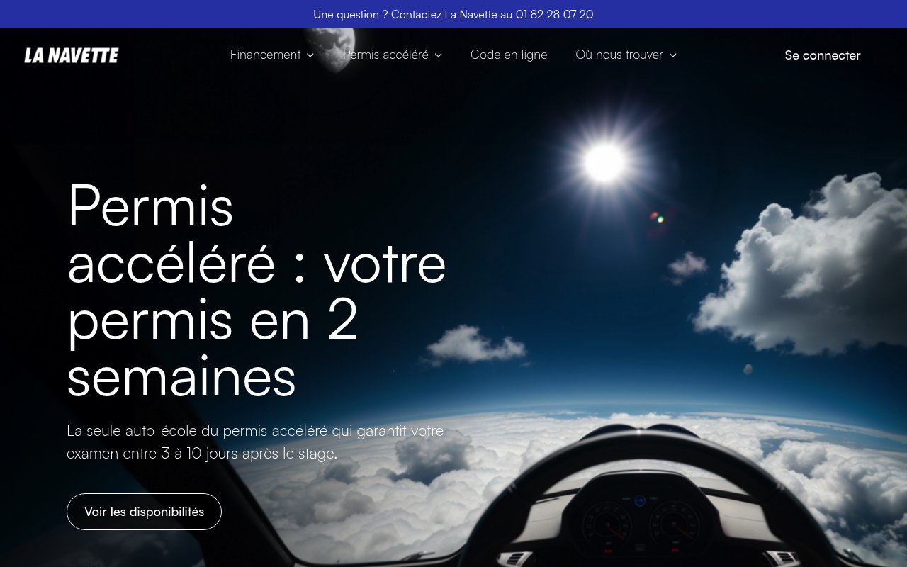 Apercu du site La Navette