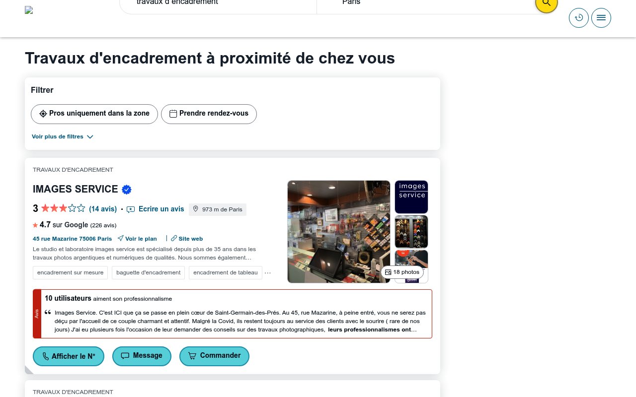 Apercu du site L'Atelier Guy Mondineu