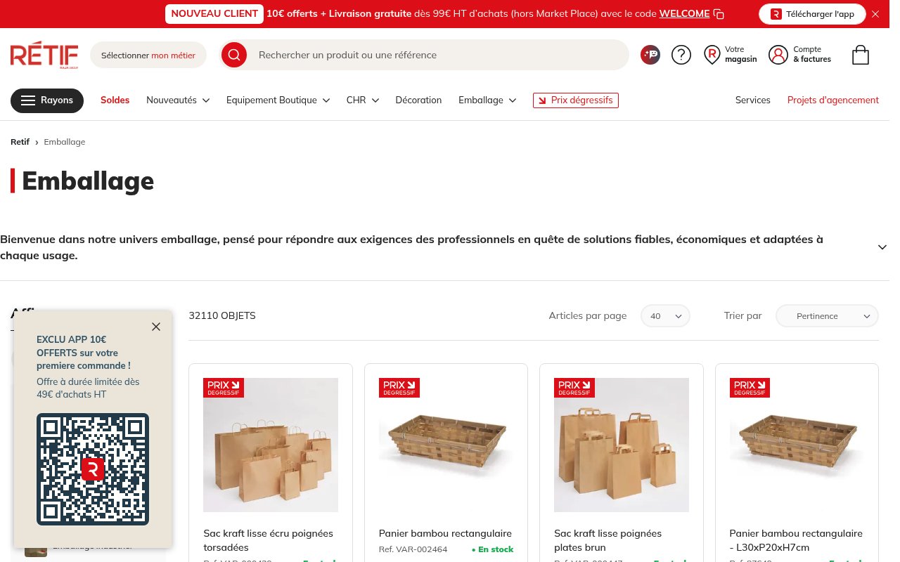Apercu du site RETIF