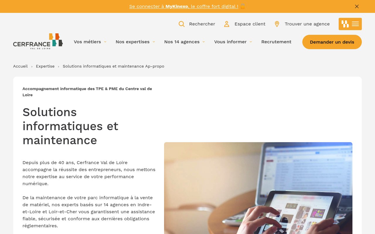 Apercu du site Ap-propo (Cerfrance Val de Loire)